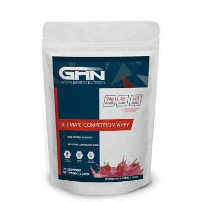Ultimate Competition Whey - Fresas y Nata 2.25kg