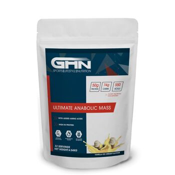 Ultimate Anabolic Mass - Glace Vanille 4.5kg 1