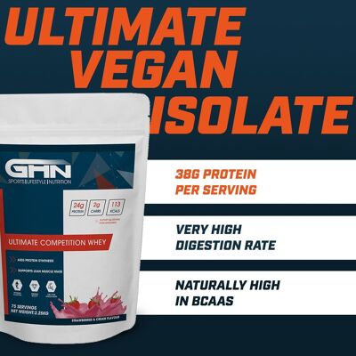 Ultimate Vegan Isolate – Dunkler Kakao 1,2 kg