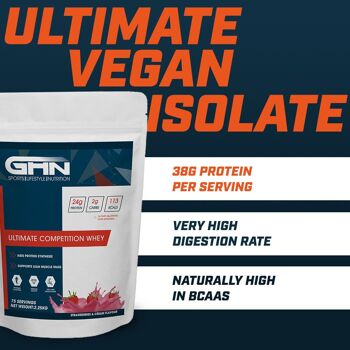 Ultimate Vegan Isolat - Baies mélangées 1,2 kg 1