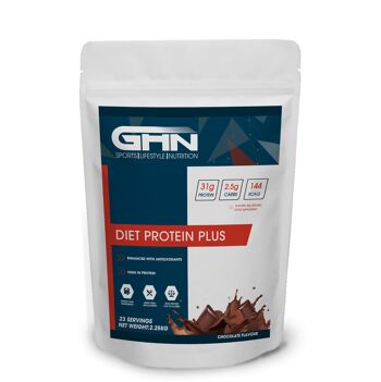 Diet Protein Plus - Glace vanille 2.25kg 2