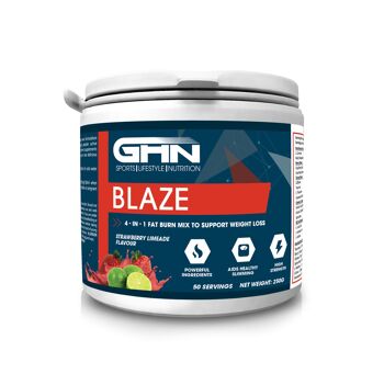 Blaze Fat Burning Pre-Workout - Framboise bleue 250g 2