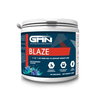 Blaze Fat Burning Pre-Workout - Framboise bleue 250g 3