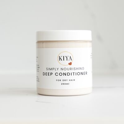 Simply nourishing deep conditioner for dry hair