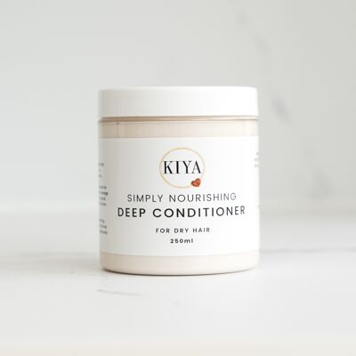 Simply nourishing deep conditioner for dry hair