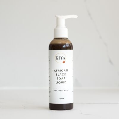 African black soap liquid