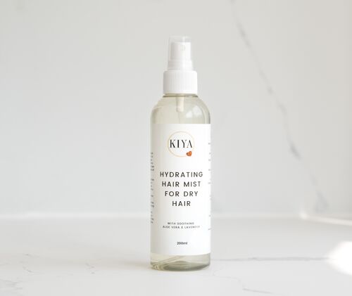 Hydrating hair mist for dry hair