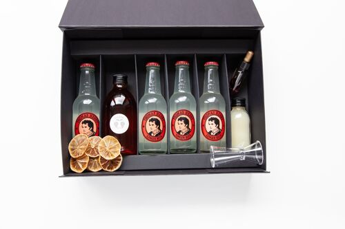Cocktail box Dark 'n Stormy - luxury gift package - 6 persons