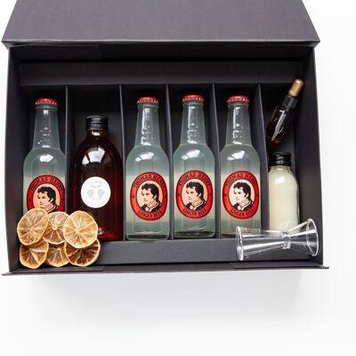Cocktail box Dark 'n Stormy - luxury gift package - 6 persons