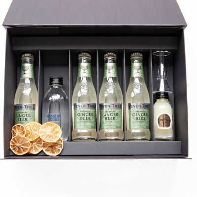 Cocktail box Moscow Mule - luxury gift package - 6 persons