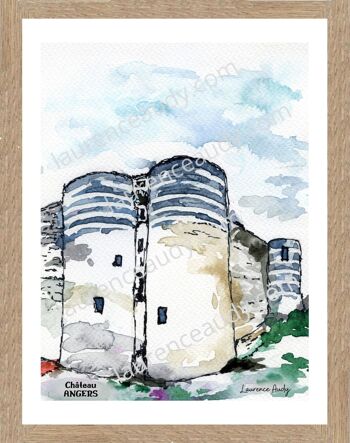 49-ANGERS-CHATEAU-AQUARELLE 5