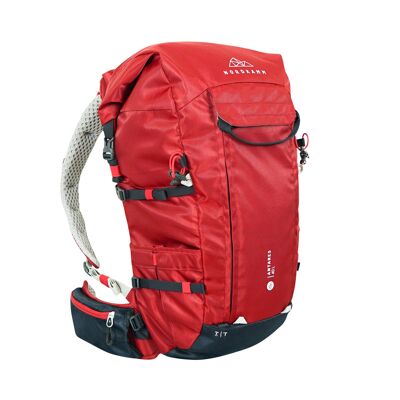 Mochila de senderismo ANTARES 40L rojo