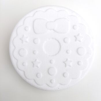 Moule de bombe de bain WREATH de Noël - Moules 3D - Moule à vapeur de douche imprimé en 3D 2