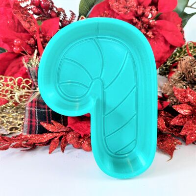 Christmas CANDY CANE Bath Bomb Mould - 3D Moulds - 3D Printed Shower Steamer Mould