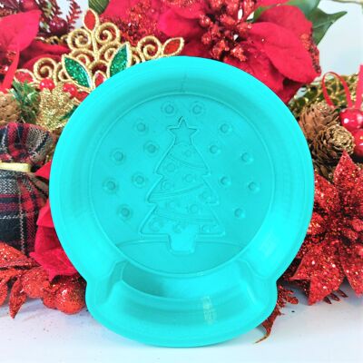 CHRISTMAS TREE SNOWGLOBE Bath Bomb Mould - 3D Moulds - 3D Printed Shower Steamer Mould