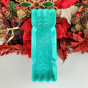Christmas CRACKER SNOWFLAKE Bath Bomb Mold - 3D Moulds - 3D Printed Shower Steamer Mould 8