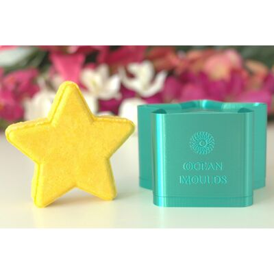 3,25 pollici - Stampo STAR Shampoo Bar / Bomba da bagno