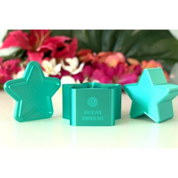 3.25in - STAR Shampoo Bar / Moule pour bombe de bain 3