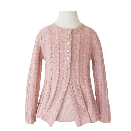 ISABELLA ROSA - bluse A-form i 100% baby alpaca