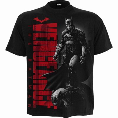 THE BATMAN - COMIC COVER - T-Shirt mit Frontdruck Schwarz