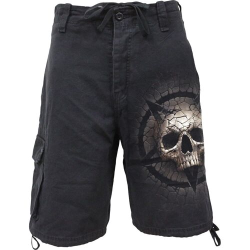 CRACKING UP - Vintage Cargo Shorts Black