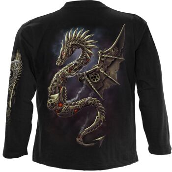 DRAGON COGS - T-shirt à manches longues Noir 3