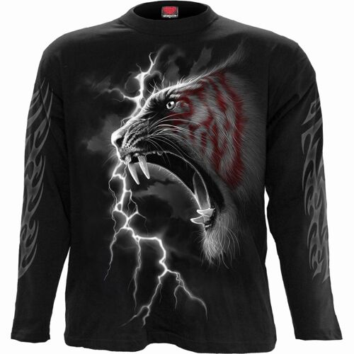 MARK OF THE TIGER - Longsleeve T-Shirt Black