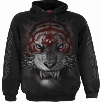 MARQUE DU TIGRE - Sweat à capuche Noir 2