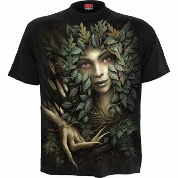 REINE DES BOIS - T-Shirt Noir 11
