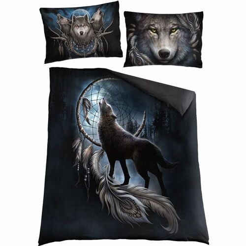 FROM DARKNESS - Double Duvet Cover + Uk And Eu Pillow Case