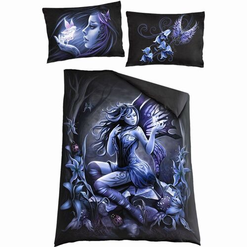 BLUEBELL FAIRY - Single Duvet Cover + Uk And Eu Pillow Case