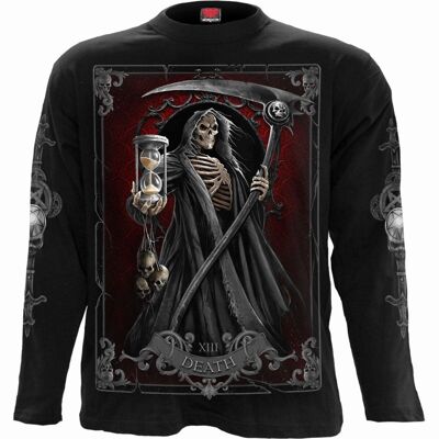 DEATH TAROT - Longsleeve T-Shirt Black