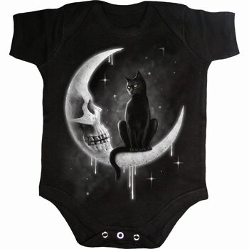 GOTHIC MOON - Pyjama bébé Noir 2