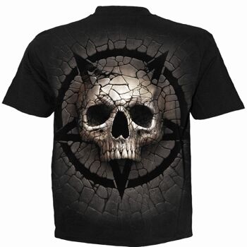 CRACKING UP - T-Shirt Noir 6