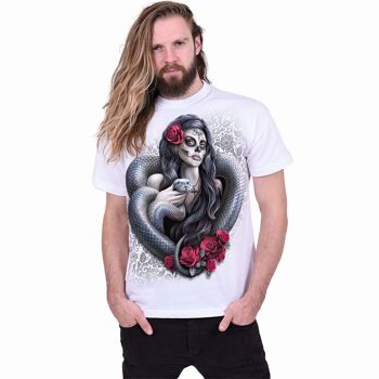 POISON COEUR - T-Shirt Blanc 3