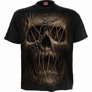 THREAD SCARE - T-Shirt Noir 2