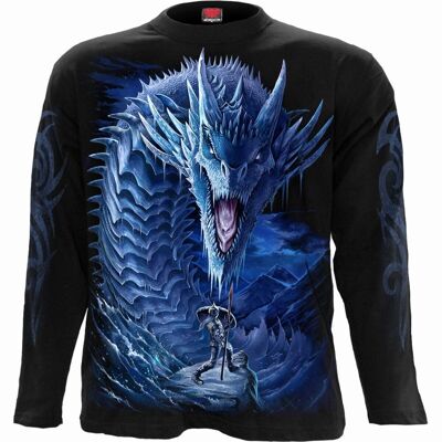 ICE DRAGON - Longsleeve T-Shirt Black