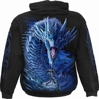 ICE DRAGON - Sweat à capuche Noir 3