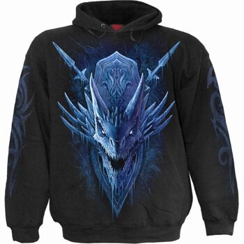 ICE DRAGON - Sweat à capuche Noir 5