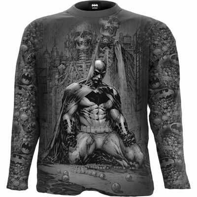 BATMAN - VENGEANCE WRAP - T-shirt manches longues Allover Noir