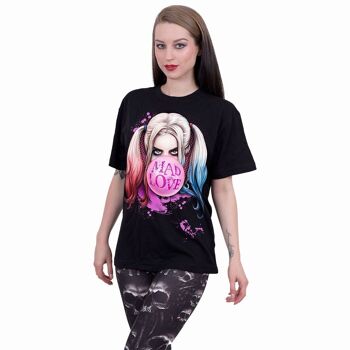 HARLEY QUINN - MAD LOVE - T-shirt imprimé sur le devant Noir 3