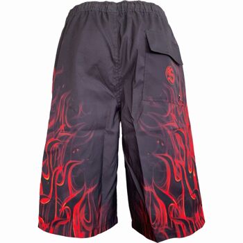 SKULL BLAST - Short de bain Allover Noir 6