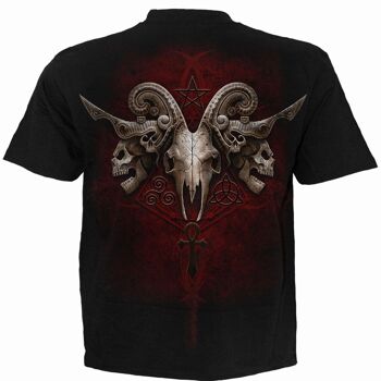 VISAGES DE GOTH - T-Shirt Noir 15