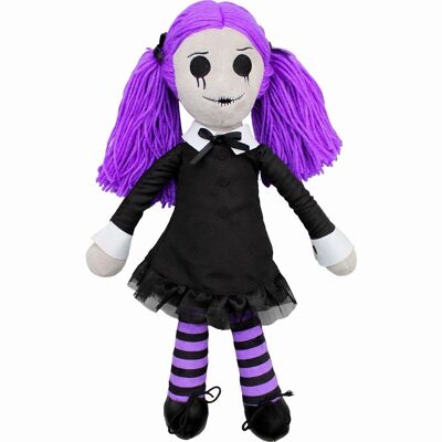 VIOLA - THE GOTH RAG DOLL - Collectable Soft Plush Doll