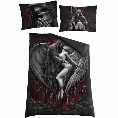 DEAD KISS - Single Duvet Cover + Uk And Eu Pillow Case