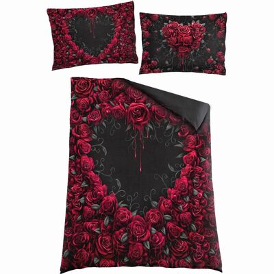 BLEEDING HEART - Single Duvet Cover + Uk And Eu Pillow Case