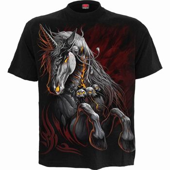 LICORNE INFERNE - T-Shirt Noir 2