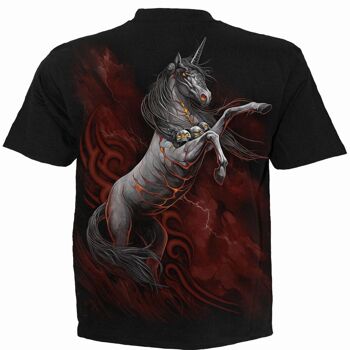 LICORNE INFERNE - T-Shirt Noir 3