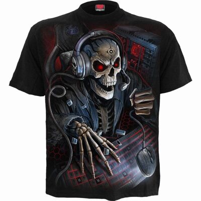 PC GAMER - Camiseta niño negra