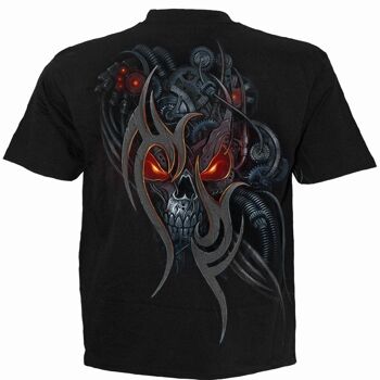 STEAMPUNK SKULL - T-Shirt Noir 3